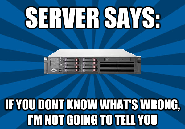 Независимо от того, насколько быстро все остальное, медленный сервер всегда даст вам медленный старт